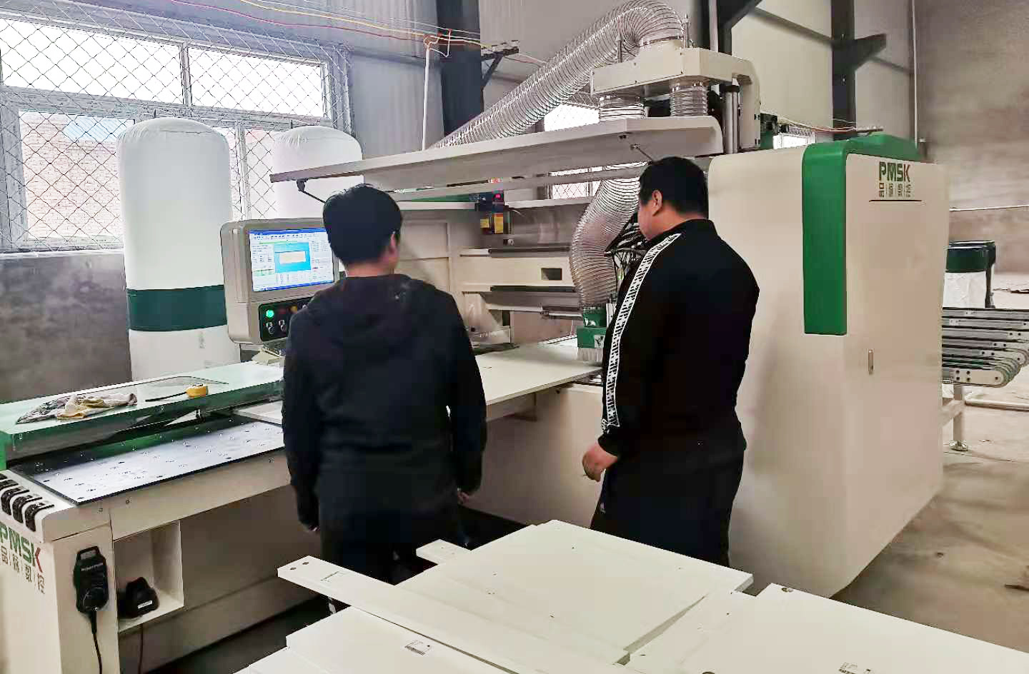 北京市燕郊張總-數控六面鉆培訓完畢，正式...